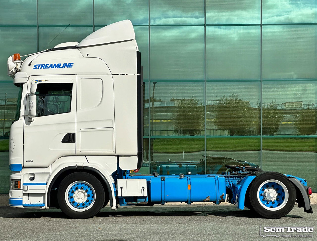 Scania R410 LOW Deck Retarder Full AIR 2x Tanks Park Cooling TOP Condition - Cabeza tractora: foto 2 Scania R410 LOW Deck Retarder Full AIR 2x Tanks Park Cooling TOP Condition - Cabeza tractora: foto 2