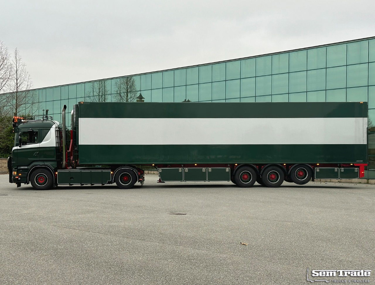 Scania R500 V8 Analogue Tacho 779.000 KM Show Truck Special Interior + Special VAN Beurden Frigo Trailer - Cabeza tractora: foto 2 Scania R500 V8 Analogue Tacho 779.000 KM Show Truck Special Interior + Special VAN Beurden Frigo Trailer - Cabeza tractora: foto 2