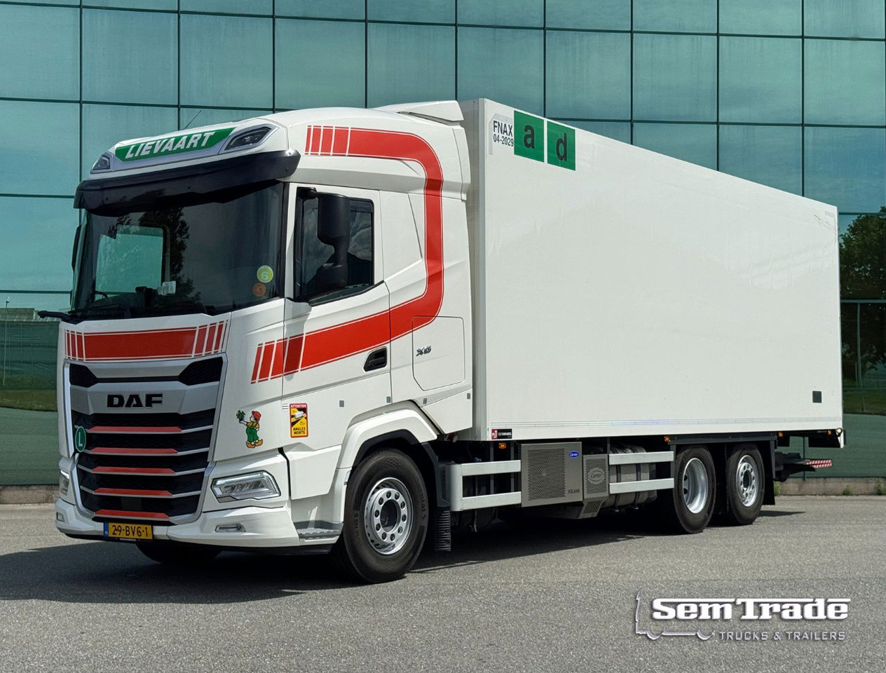 DAF XG 480 FAR 475.000 KM Carrier TRS Iceland 815 x 250 x 275 CM Inside Tail Lift NL Truck - Camión frigorífico: foto 1 DAF XG 480 FAR 475.000 KM Carrier TRS Iceland 815 x 250 x 275 CM Inside Tail Lift NL Truck - Camión frigorífico: foto 1