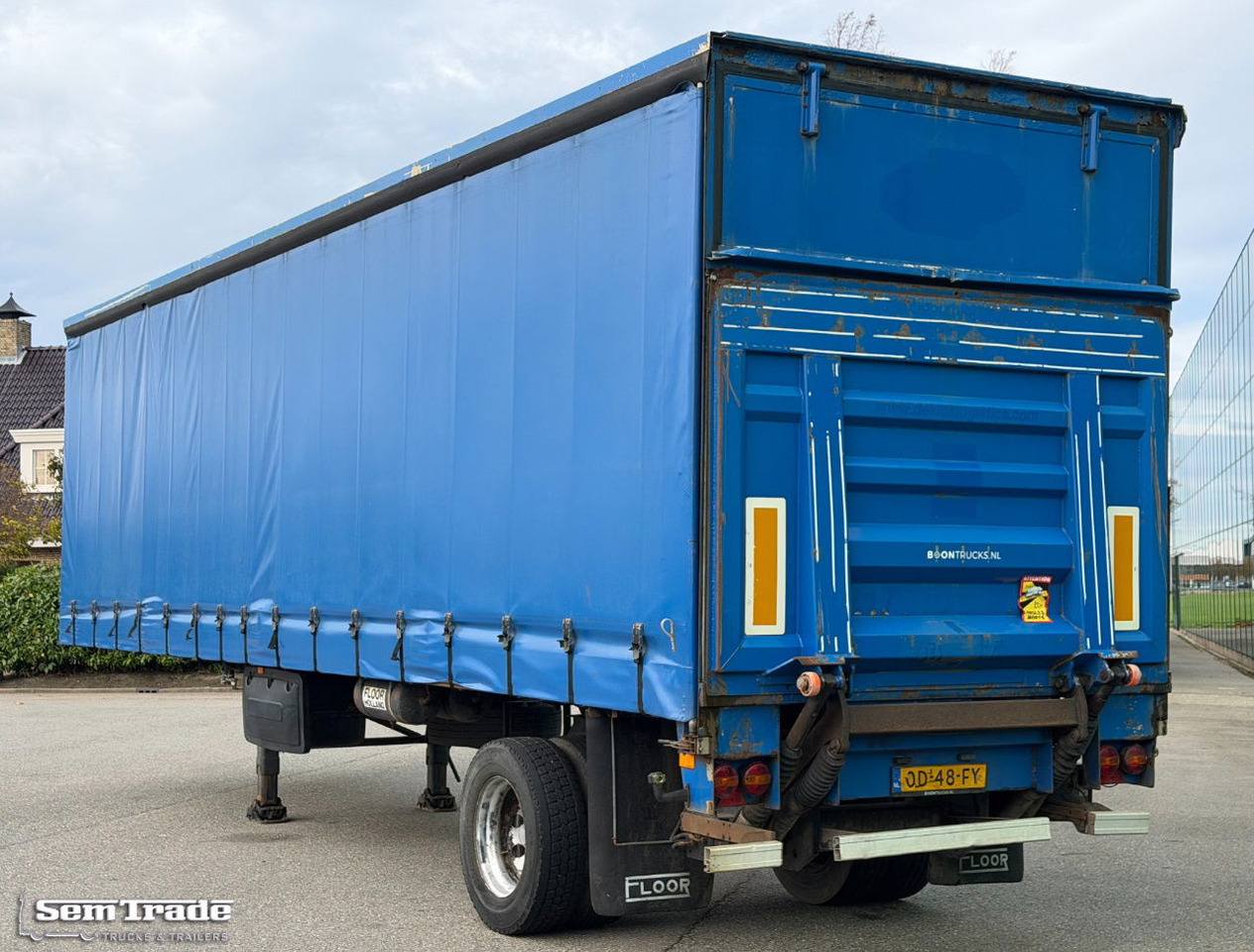 Floor FL0-12-102 City Trailer Tail Lift Good Condition Holland-Trailer - Semirremolque lona: foto 3 Floor FL0-12-102 City Trailer Tail Lift Good Condition Holland-Trailer - Semirremolque lona: foto 3