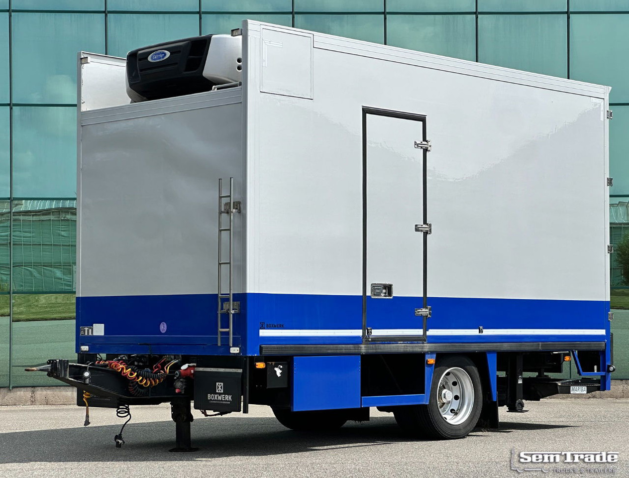 Floor Flma-10 Carrier Cooling 2X Side Door Tail Lift Disc Brakes Holland-Trailer - Remolque frigorífico: foto 1 Floor Flma-10 Carrier Cooling 2X Side Door Tail Lift Disc Brakes Holland-Trailer - Remolque frigorífico: foto 1