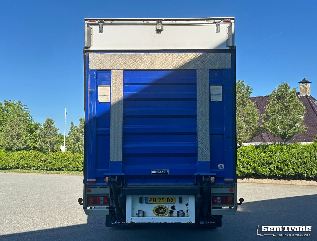 Jumbo 2 Alxe SOR Isolated BOX Tail Lift Steering Axle Holland-Trailer - Semirremolque caja cerrada: foto 4 Jumbo 2 Alxe SOR Isolated BOX Tail Lift Steering Axle Holland-Trailer - Semirremolque caja cerrada: foto 4