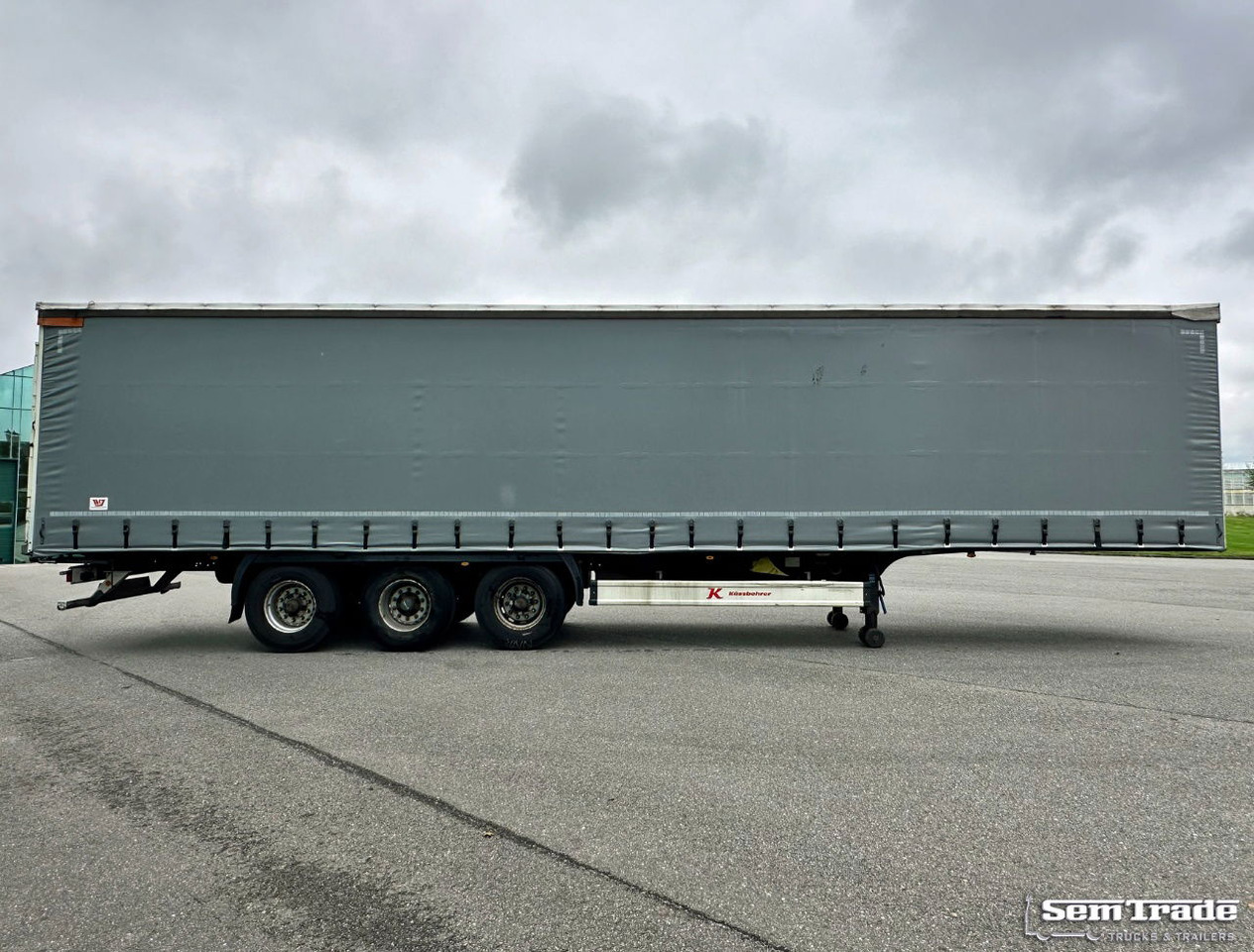 Kässbohrer XS Valx Axles Drum Brakes NEW Curtains NL-Trailer - Semirremolque lona: foto 5 Kässbohrer XS Valx Axles Drum Brakes NEW Curtains NL-Trailer - Semirremolque lona: foto 5