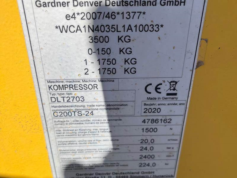 Compair C 200 TS - 24 - Compresor de aire: foto 2 Compair C 200 TS - 24 - Compresor de aire: foto 2