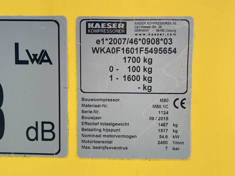Kaeser M 80 - N - Compresor de aire: foto 4 Kaeser M 80 - N - Compresor de aire: foto 4