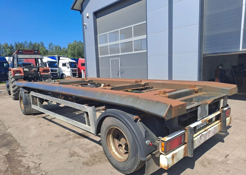 Huffermann Przyczepa Schmitz do hakowca - Remolque multilift/ Portacontenedores de cadenas: foto 3 Huffermann Przyczepa Schmitz do hakowca - Remolque multilift/ Portacontenedores de cadenas: foto 3