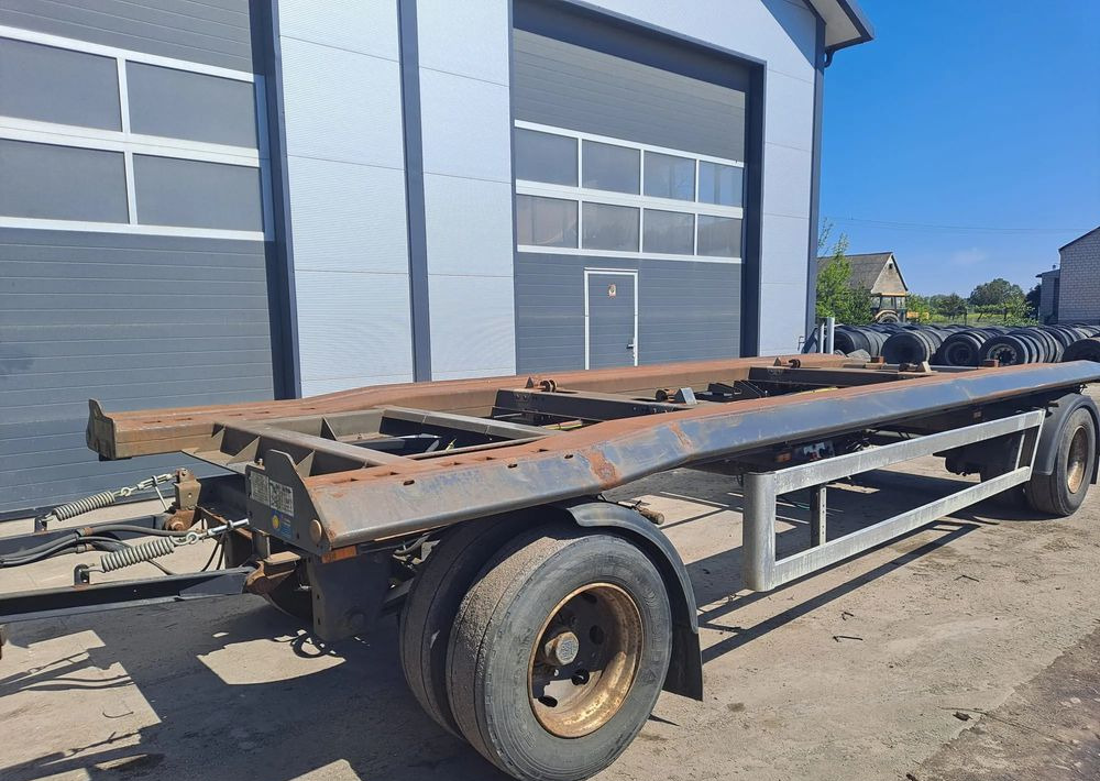 Huffermann Przyczepa Schmitz do hakowca - Remolque multilift/ Portacontenedores de cadenas: foto 4 Huffermann Przyczepa Schmitz do hakowca - Remolque multilift/ Portacontenedores de cadenas: foto 4