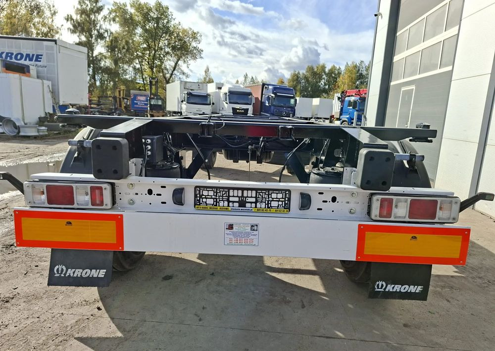Krone BDF osie SAF przyczepa - Remolque portacontenedore/ Intercambiable: foto 2 Krone BDF osie SAF przyczepa - Remolque portacontenedore/ Intercambiable: foto 2