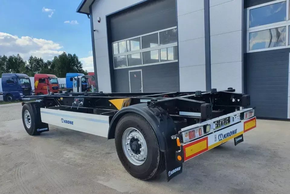 Krone PRZYCZEPA KRONE BDF - Remolque portacontenedore/ Intercambiable: foto 1 Krone PRZYCZEPA KRONE BDF - Remolque portacontenedore/ Intercambiable: foto 1