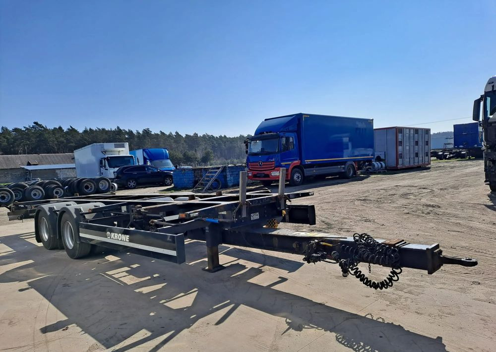 Krone Przyczepa Tandem - Remolque portacontenedore/ Intercambiable: foto 3 Krone Przyczepa Tandem - Remolque portacontenedore/ Intercambiable: foto 3