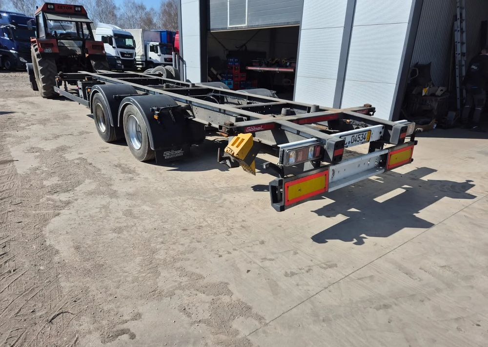 Wecon Przyczepa jumbo tandem Wecon BDF Krone, ocynkowana - Remolque portacontenedore/ Intercambiable: foto 3 Wecon Przyczepa jumbo tandem Wecon BDF Krone, ocynkowana - Remolque portacontenedore/ Intercambiable: foto 3