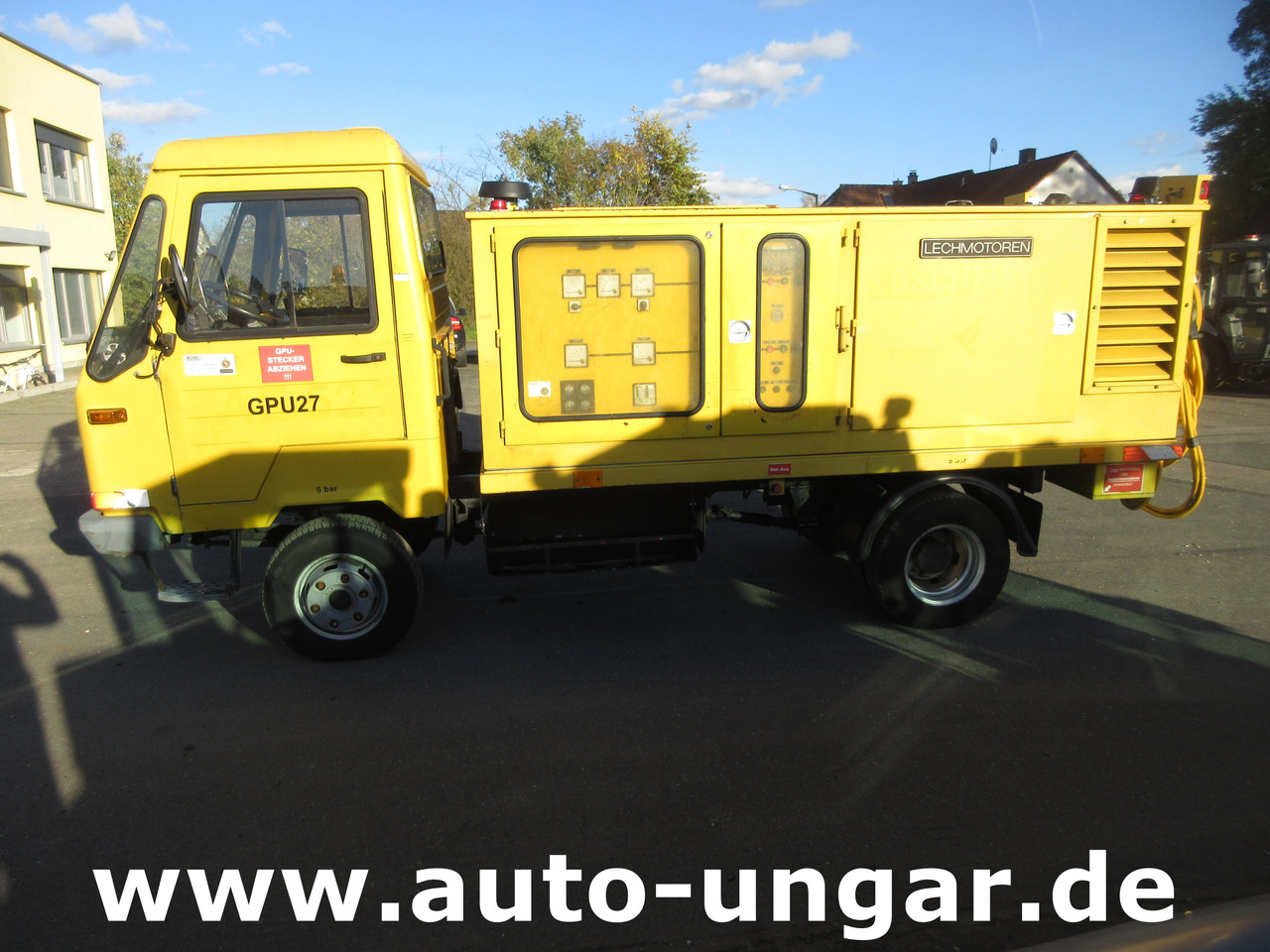 MULTICAR M26 Lechmotoren GPU Ground Power Unit - used GSE - 28V DC & 115V 400Hz - Unidad de potencia en tierra: foto 3 MULTICAR M26 Lechmotoren GPU Ground Power Unit - used GSE - 28V DC & 115V 400Hz - Unidad de potencia en tierra: foto 3