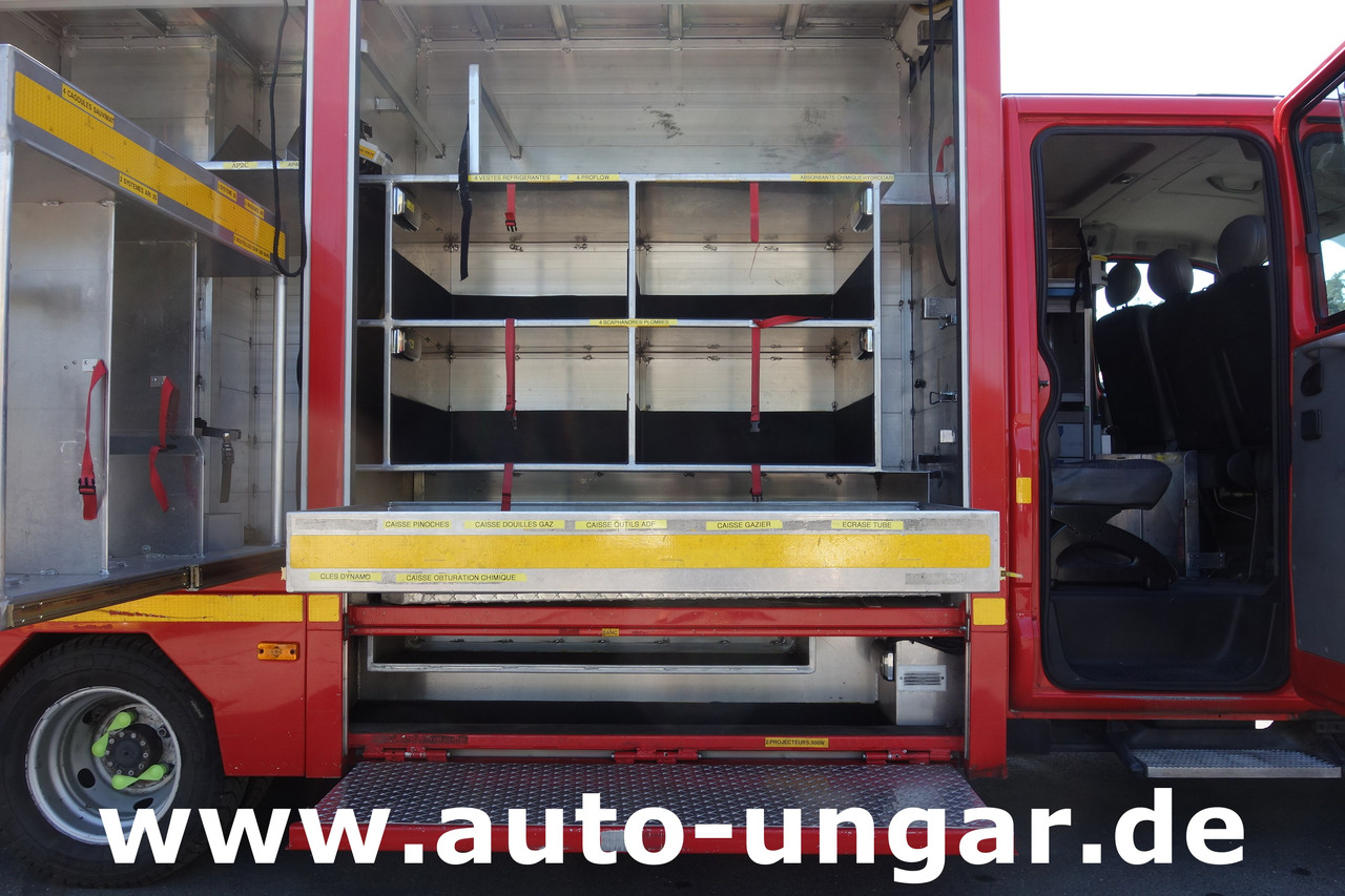 Camión de bomberos Renault Mascott 160 DXi Doka Feuerwehr LBW AHK Dekontamination Wohnmobil 460 Radstand: foto 17