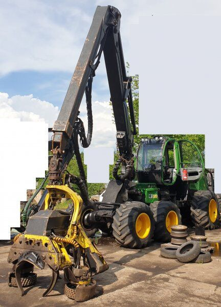 John Deere 1270E 6W - Cabezal talador: foto 2 John Deere 1270E 6W - Cabezal talador: foto 2