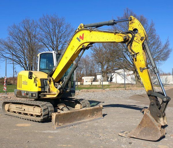 WACKER NEUSON EZ80 E14-03 gummi 8t rubber - Excavadora de cadenas: foto 1 WACKER NEUSON EZ80 E14-03 gummi 8t rubber - Excavadora de cadenas: foto 1