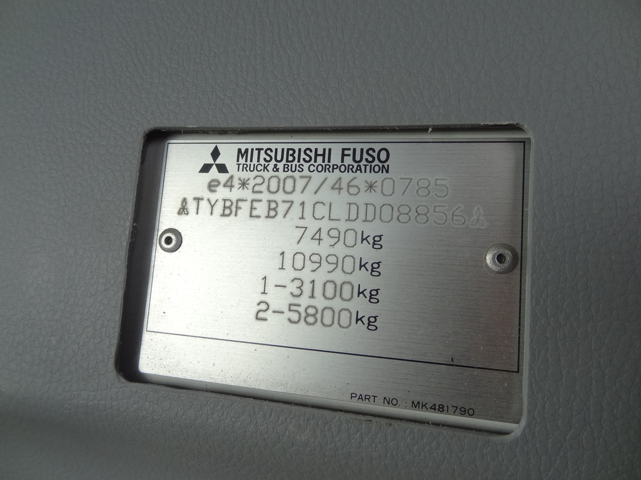 Arrendamiento de Mitsubishi Fuso 7C18 Meiller Mitsubishi Fuso 7C18 Meiller: foto 7