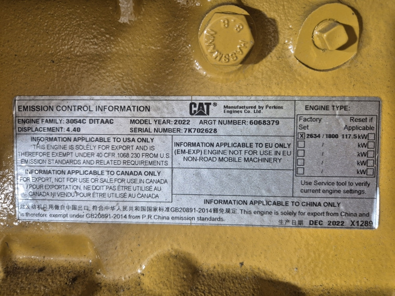 Caterpillar  3054C DITAAC Engine + Radiator - Motor para Maquinaria industrial: foto 2 Caterpillar  3054C DITAAC Engine + Radiator - Motor para Maquinaria industrial: foto 2