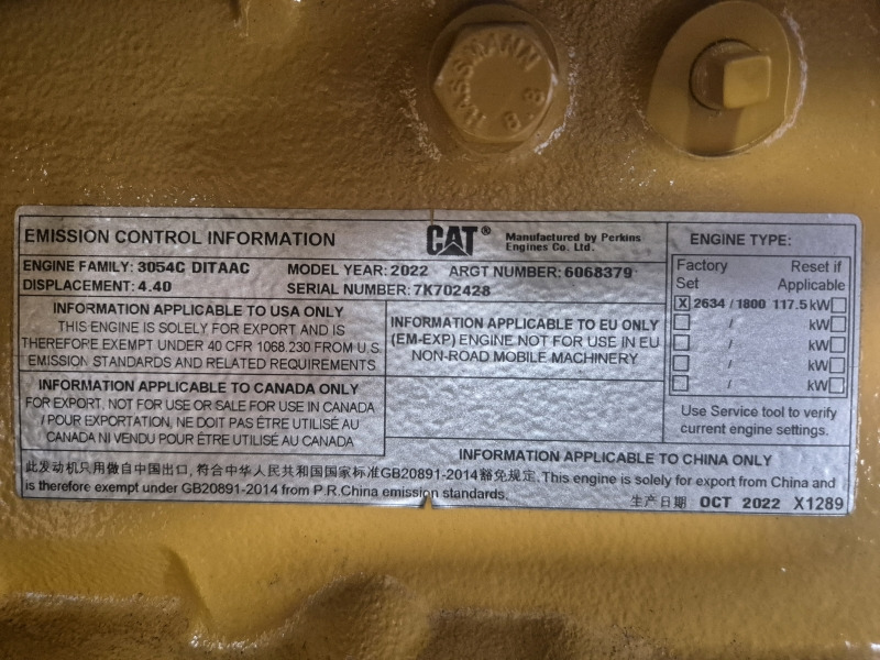 Caterpillar  3054C DITAAC Engine + Radiator - Motor para Maquinaria industrial: foto 2 Caterpillar  3054C DITAAC Engine + Radiator - Motor para Maquinaria industrial: foto 2