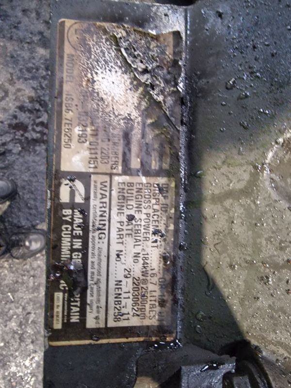 DAF GR184U1 Engine (Truck) - Motor para Camión: foto 2 DAF GR184U1 Engine (Truck) - Motor para Camión: foto 2