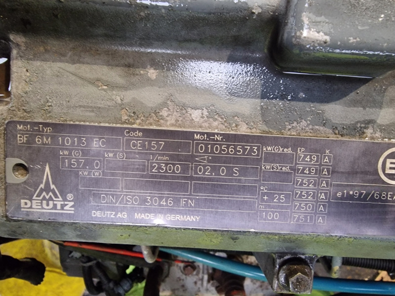 Deutz BF6M1013EC Engine (Industrial) - Motor para Maquinaria industrial: foto 2 Deutz BF6M1013EC Engine (Industrial) - Motor para Maquinaria industrial: foto 2