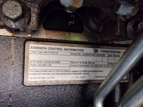 Motor para Maquinaria de construcción JCB 444 TA4-93 L2A Engine (Plant): foto 11