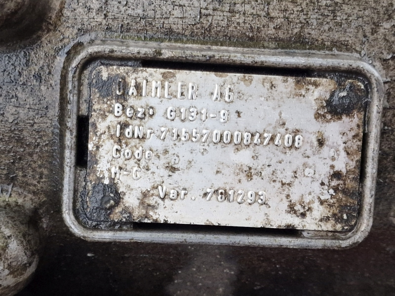 Caja de cambios Mercedes Benz G131-9  Gearbox: foto 11
