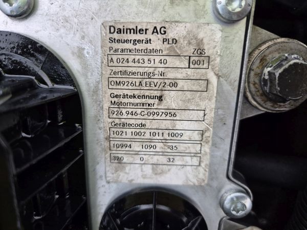 Motor para Camión Mercedes Benz OM926LA.EEV/2-03 Econic Spec Engine (Truck): foto 11