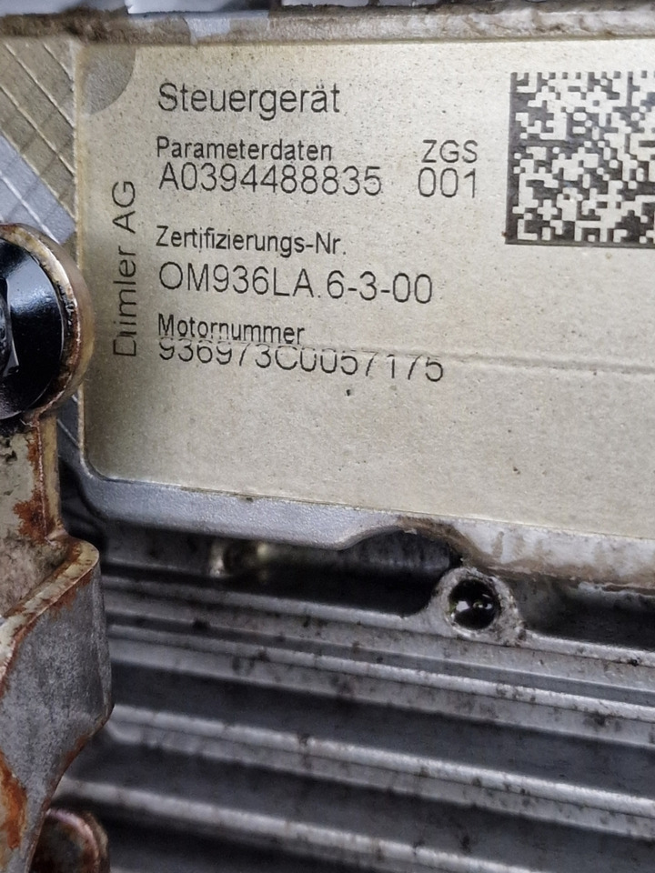 Motor para Camión Mercedes Benz OM936LA.6-3-00 Econic Spec Engine (Truck): foto 11