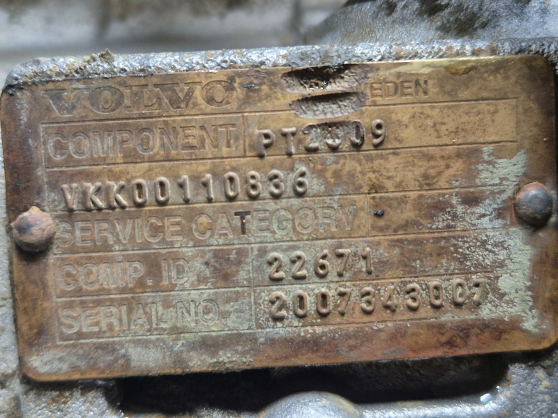 Volvo PT2509 Gearbox Industrial - Caja de cambios para Maquinaria industrial: foto 2 Volvo PT2509 Gearbox Industrial - Caja de cambios para Maquinaria industrial: foto 2