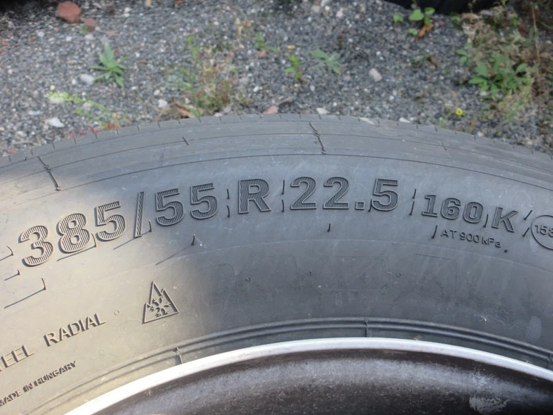 Continental 385/55 R 22.5 M+S APOLLO VOOR STAALEN WIEL MET BAND 2 X - Neumático para Camión: foto 2 Continental 385/55 R 22.5 M+S APOLLO VOOR STAALEN WIEL MET BAND 2 X - Neumático para Camión: foto 2