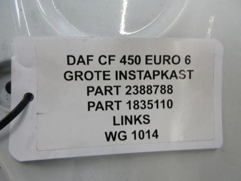 DAF 2388788 // 1835110 INSTAPKAST DAF CF 450 EURO 6 MODEL 2021 LINKS - Cabina e interior para Camión: foto 5 DAF 2388788 // 1835110 INSTAPKAST DAF CF 450 EURO 6 MODEL 2021 LINKS - Cabina e interior para Camión: foto 5