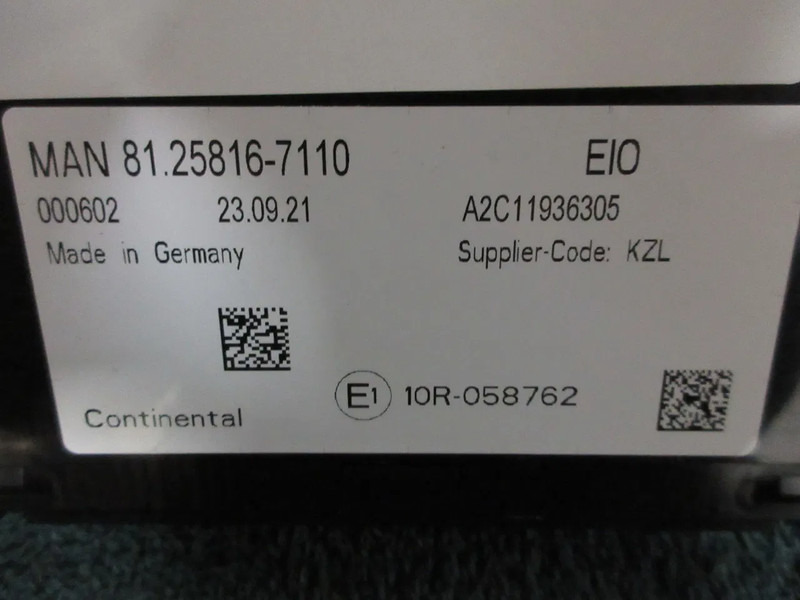 MAN 81.25816-7110 EIO MODULEN MAN TGM 18.250 EURO 6 MODEL 2024 - Sistema eléctrico para Camión: foto 4 MAN 81.25816-7110 EIO MODULEN MAN TGM 18.250 EURO 6 MODEL 2024 - Sistema eléctrico para Camión: foto 4