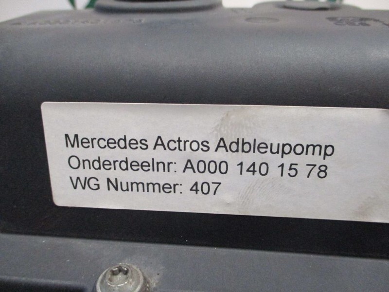 Mercedes-Benz A 000 140 15 78 AD BLUE POMP - Bomba de combustible para Camión: foto 2 Mercedes-Benz A 000 140 15 78 AD BLUE POMP - Bomba de combustible para Camión: foto 2