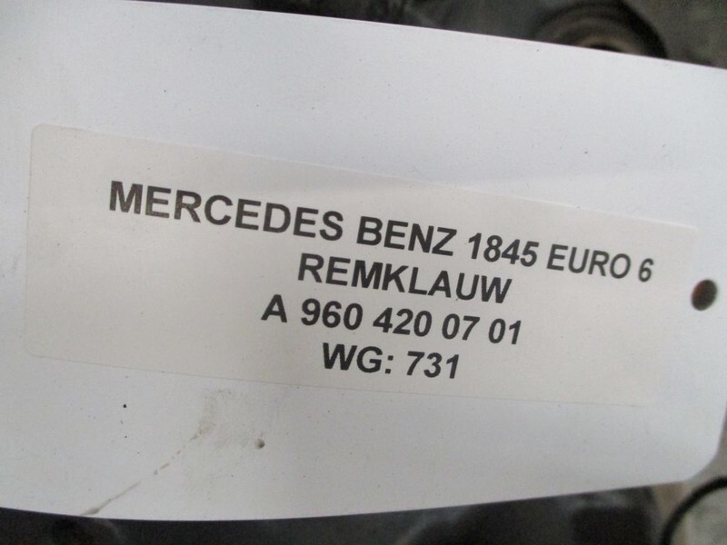 Mercedes-Benz A 960 420 07 01 REMKLAUW EURO 6 ACTROS MP 4 - Pinza de freno: foto 2 Mercedes-Benz A 960 420 07 01 REMKLAUW EURO 6 ACTROS MP 4 - Pinza de freno: foto 2