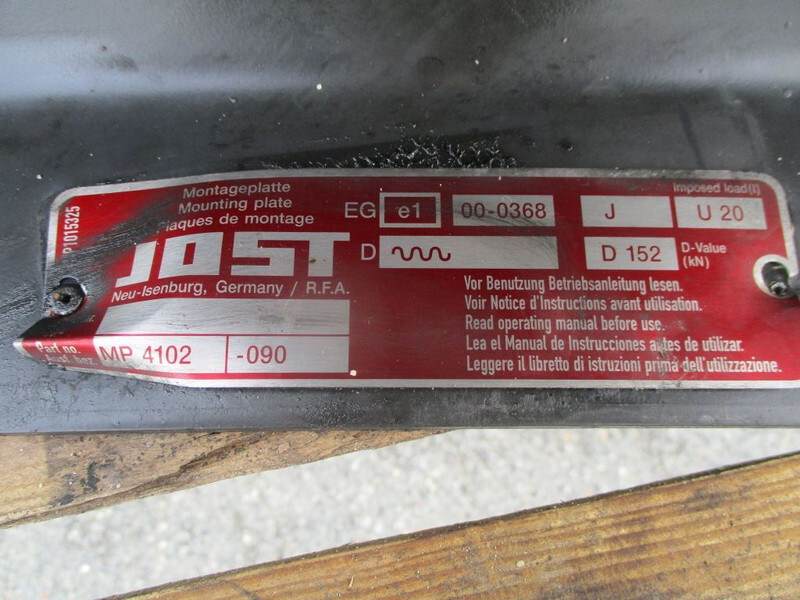 SAF G 50-X D 152,3 TYPE SK-S 36.20 G 50-X D 152,3 TYPE SK-S 36.20 SAF HOLLAND KOM VAN MAN - Quinta rueda para Camión: foto 5 SAF G 50-X D 152,3 TYPE SK-S 36.20 G 50-X D 152,3 TYPE SK-S 36.20 SAF HOLLAND KOM VAN MAN - Quinta rueda para Camión: foto 5