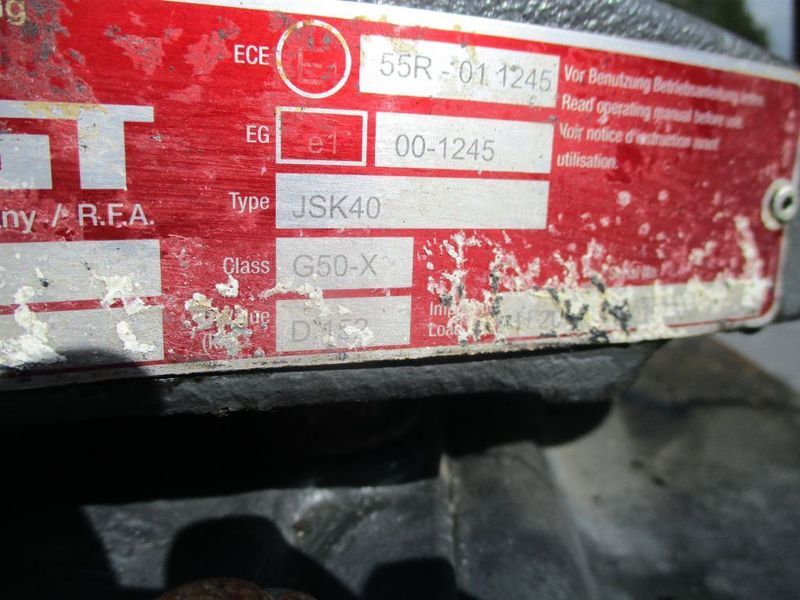 Jost JSK40 G50.X D 152 JSK40 G50.X D 152 DAF XF 106 EURO 6 - Quinta rueda para Camión: foto 4 Jost JSK40 G50.X D 152 JSK40 G50.X D 152 DAF XF 106 EURO 6 - Quinta rueda para Camión: foto 4