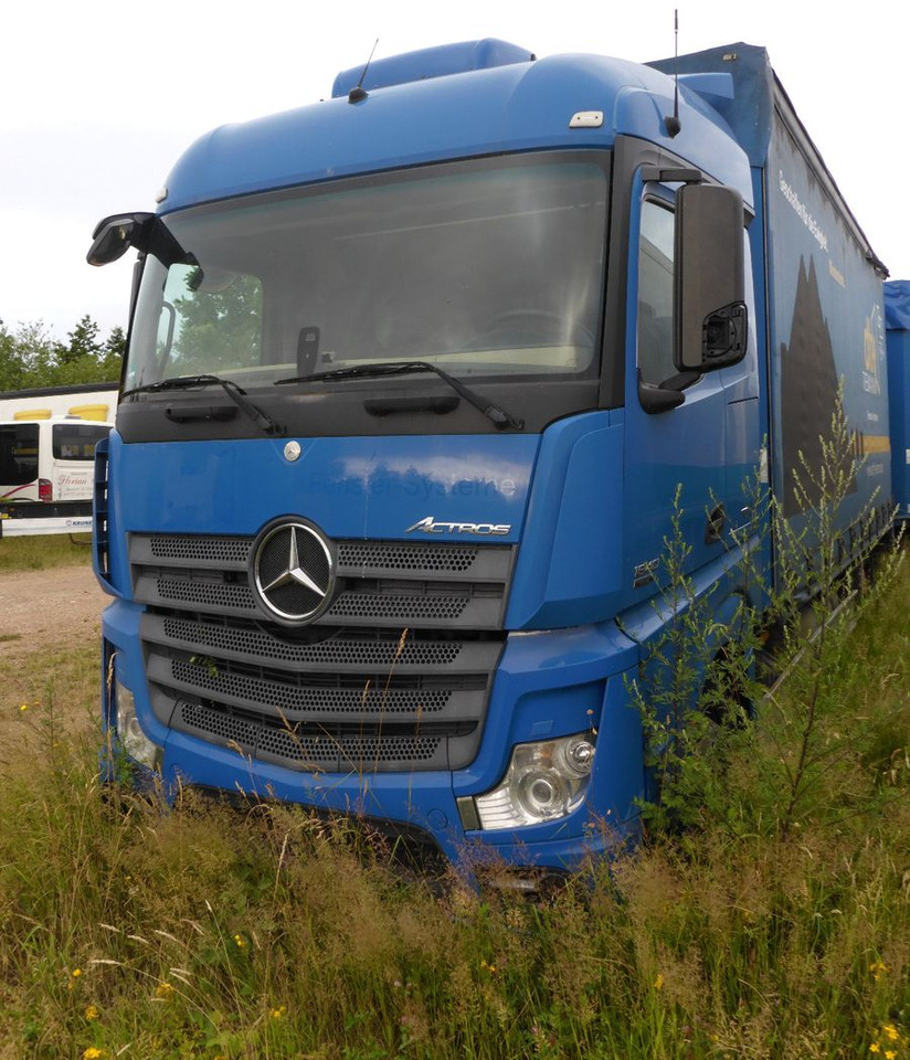 Mercedes-Benz 1840 Top Zustand 106 m3 Euro 6 + Anhänger - Camión lona: foto 1 Mercedes-Benz 1840 Top Zustand 106 m3 Euro 6 + Anhänger - Camión lona: foto 1