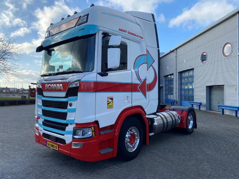 Scania NGS R410 / RETARDER / PARKCOOL / NL TRUCK / LNG / LEATHER / ALCOA / AUTOMATIC / EURO-6 / 2021 / 2X ON STOCK - Cabeza tractora: foto 1 Scania NGS R410 / RETARDER / PARKCOOL / NL TRUCK / LNG / LEATHER / ALCOA / AUTOMATIC / EURO-6 / 2021 / 2X ON STOCK - Cabeza tractora: foto 1