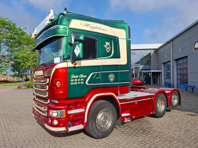 Scania R580 V8 / ONLY:478179KM / HYDRAULICS / LEATHER / AUTOMATIC / EURO-6 / 2016 - Cabeza tractora: foto 1 Scania R580 V8 / ONLY:478179KM / HYDRAULICS / LEATHER / AUTOMATIC / EURO-6 / 2016 - Cabeza tractora: foto 1