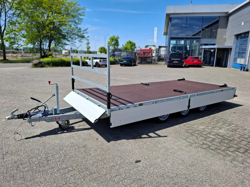 Proline P302 / PLATEAU AANHANGER / KNOTT AXLES / LOAD CAPACITY:3650KG / TOP CONDITION / 2023 - Remolque: foto 2 Proline P302 / PLATEAU AANHANGER / KNOTT AXLES / LOAD CAPACITY:3650KG / TOP CONDITION / 2023 - Remolque: foto 2