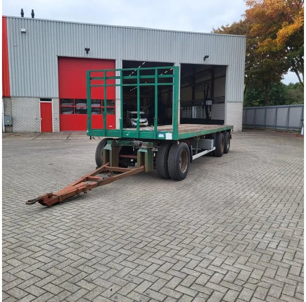 Trouillet RT 3240 / AIR SUSPENSION / PLATEAU 8M / LOADING HEIGHT:115CM / DRUM BRAKES / 3X ROR AXLES / 1990 - Remolque: foto 1 Trouillet RT 3240 / AIR SUSPENSION / PLATEAU 8M / LOADING HEIGHT:115CM / DRUM BRAKES / 3X ROR AXLES / 1990 - Remolque: foto 1
