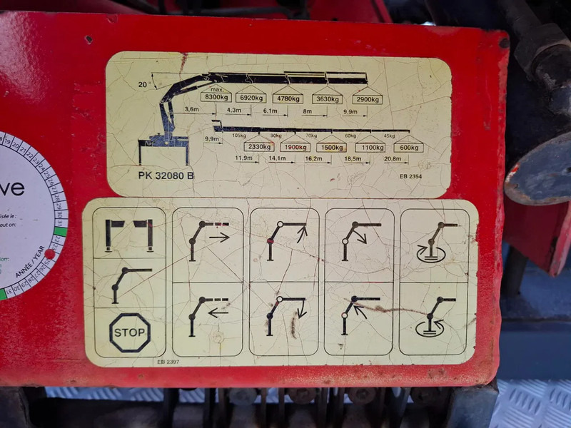 Arrendamiento de Scania 124G-420 / RETARDER / PALFINGER PK32080 / DOUBLE TANK / AIRCO / GOOD CONDITION / MANUAL / EURO-3 / 2004 Scania 124G-420 / RETARDER / PALFINGER PK32080 / DOUBLE TANK / AIRCO / GOOD CONDITION / MANUAL / EURO-3 / 2004: foto 16