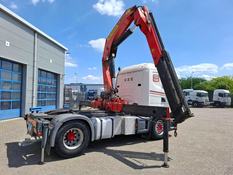 Arrendamiento de Scania 124G-420 / RETARDER / PALFINGER PK32080 / DOUBLE TANK / AIRCO / GOOD CONDITION / MANUAL / EURO-3 / 2004 Scania 124G-420 / RETARDER / PALFINGER PK32080 / DOUBLE TANK / AIRCO / GOOD CONDITION / MANUAL / EURO-3 / 2004: foto 9