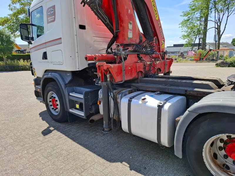 Arrendamiento de Scania 124G-420 / RETARDER / PALFINGER PK32080 / DOUBLE TANK / AIRCO / GOOD CONDITION / MANUAL / EURO-3 / 2004 Scania 124G-420 / RETARDER / PALFINGER PK32080 / DOUBLE TANK / AIRCO / GOOD CONDITION / MANUAL / EURO-3 / 2004: foto 12