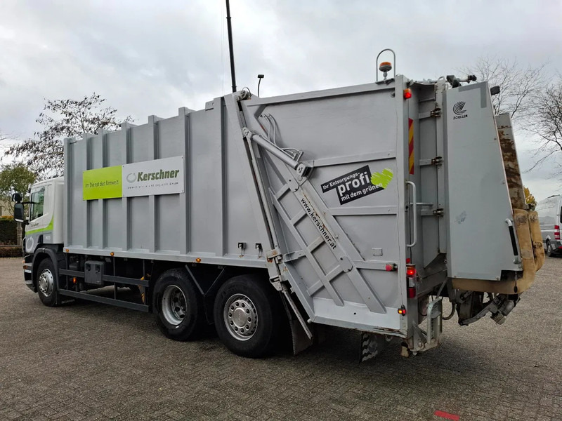 Scania P360 / RETARDER / ONLY:234640 KM / LENKACHSE / AIRCO / WORKING GARBAGE TRUCK / AUTOMATIC / EURO-5 / 2013 - Camión de basura: foto 3 Scania P360 / RETARDER / ONLY:234640 KM / LENKACHSE / AIRCO / WORKING GARBAGE TRUCK / AUTOMATIC / EURO-5 / 2013 - Camión de basura: foto 3