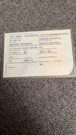 Cabeza tractora DAF XF 480 FT LOW DECK SSC EURO 6: foto 10