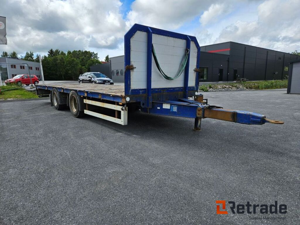 2008mod. Wilco boggikjerre - Remolque plataforma/ Caja abierta: foto 1 2008mod. Wilco boggikjerre - Remolque plataforma/ Caja abierta: foto 1