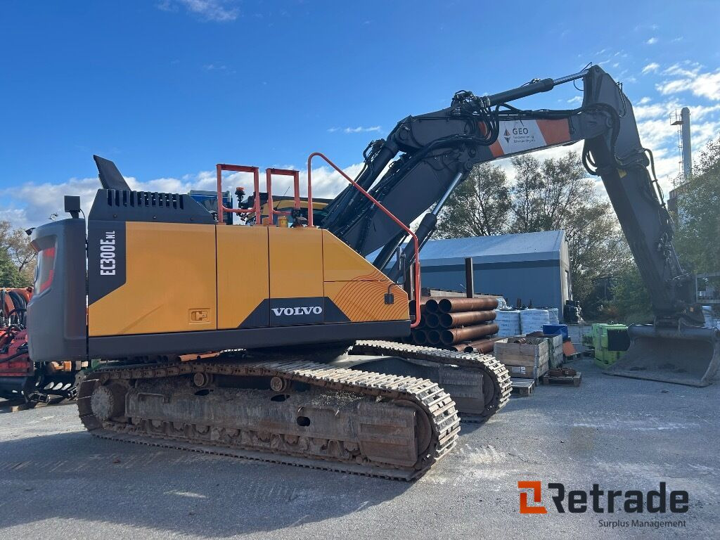 2018 Beltegraver 31750 kg Volvo EC 300 E nl + Bor rig-Spunt agregat-Rotortilt og skuffer - Excavadora de cadenas: foto 3 2018 Beltegraver 31750 kg Volvo EC 300 E nl + Bor rig-Spunt agregat-Rotortilt og skuffer - Excavadora de cadenas: foto 3