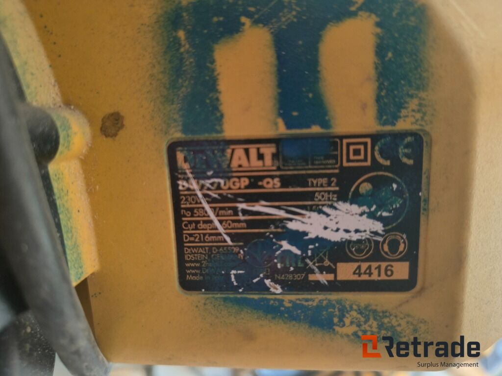 Dewalt Kappsag, 2 Paller, 8stk sager, Nr 1 og 2 - Equipo de construcción: foto 5 Dewalt Kappsag, 2 Paller, 8stk sager, Nr 1 og 2 - Equipo de construcción: foto 5