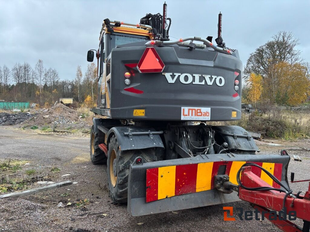 Grävmaskin Volvo EWR150 E - 2017 med tillbehör - Excavadora de ruedas: foto 5 Grävmaskin Volvo EWR150 E - 2017 med tillbehör - Excavadora de ruedas: foto 5